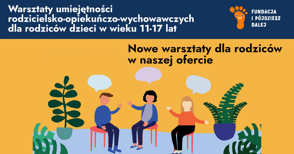 Nowe warszaty w ofercie naszej Fundacji